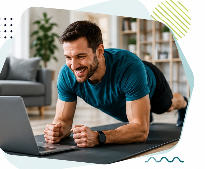 FitVibe online fitness session